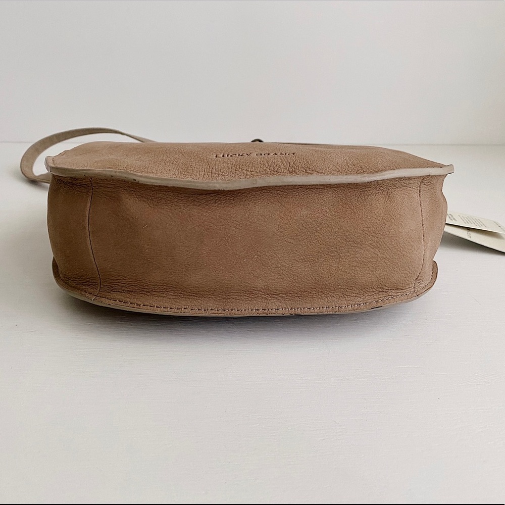 ✨New LUCKY BRAND Vala Leather Crossbody Bag Cinder - Picture 8 of 13